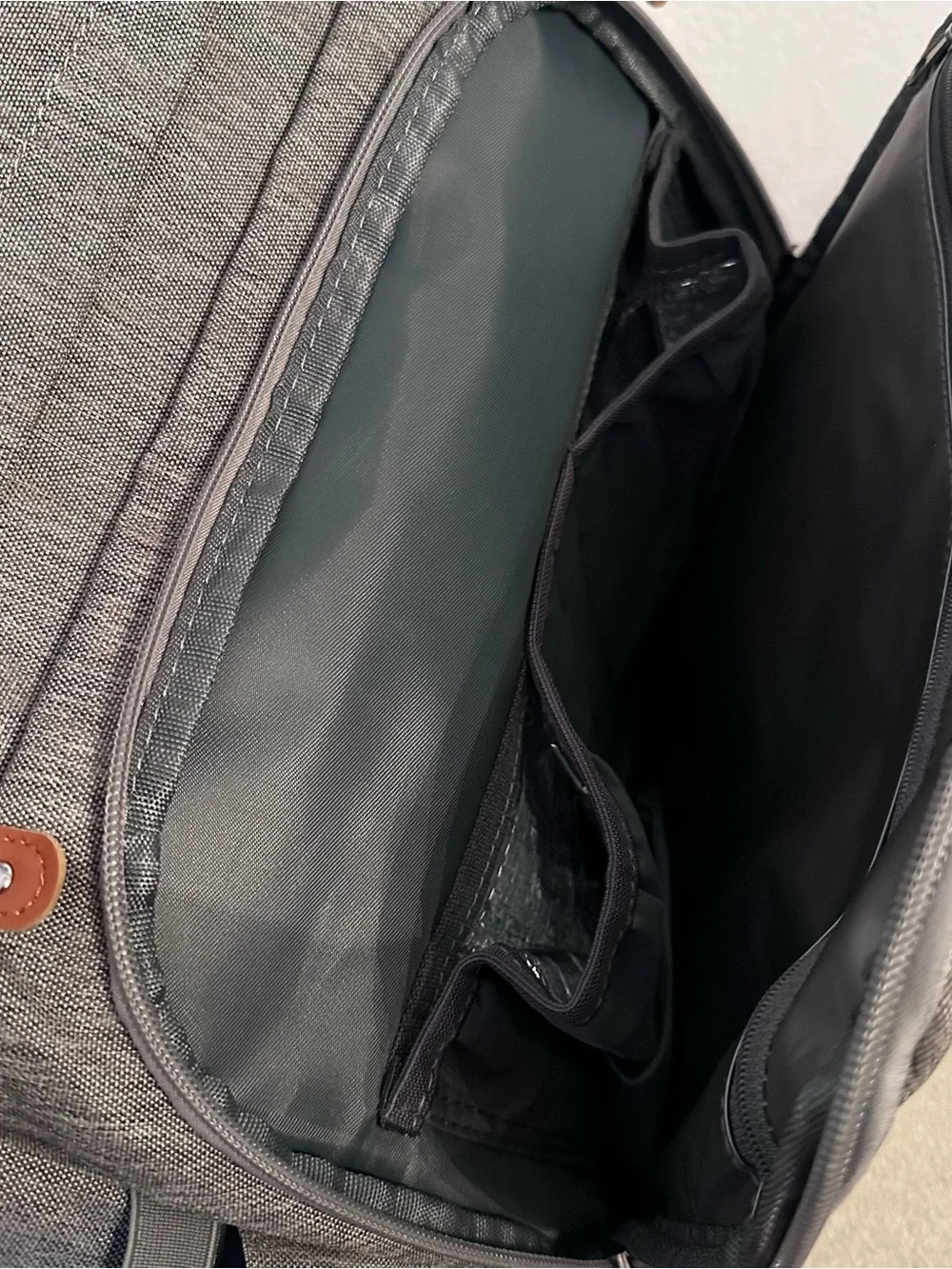 KabaQoo Diaper Bag Backpack with Detachable Changing Station.
